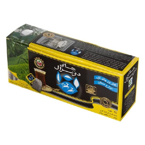 چای کیسه ای عطری دوغزال