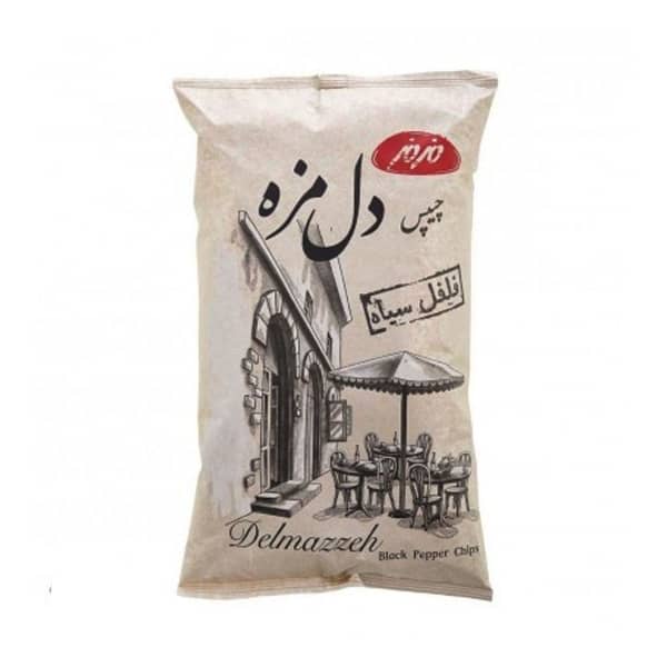 چیپس دلمزه فلفل سیاه مزمز